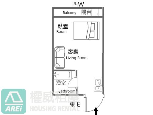 R8三多大遠百|摩天高雄|景觀1房|可租補