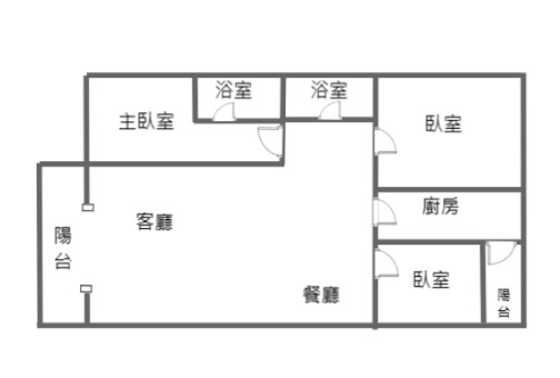 高鐵&華夏崇德商圈★溫馨三房+平車★可租補