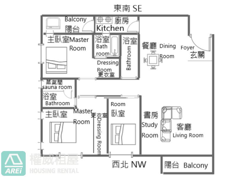 美術館|頂級美景山海匯｜百坪全新3房3衛