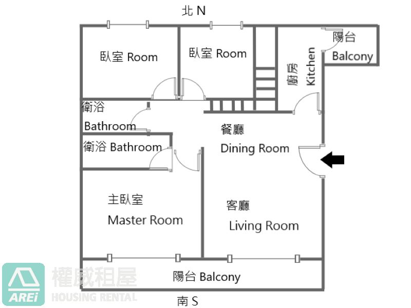 R14巨蛋|琉璃園|高樓景觀3房+1閣樓