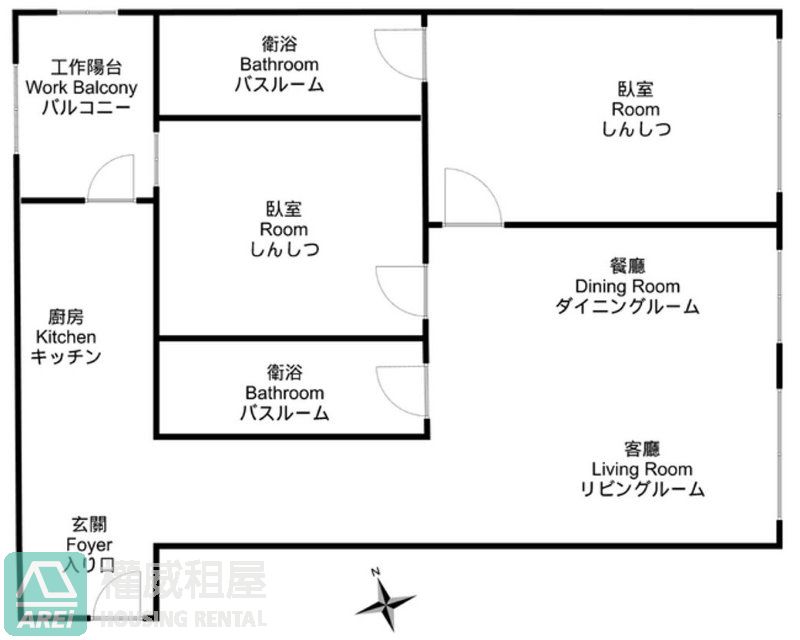 美術館特區 | 美廳苑 | 高雅時尚簡約風 全新未住兩房平車