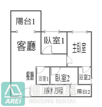 青埔站橋科綻全新採光三房平車租補