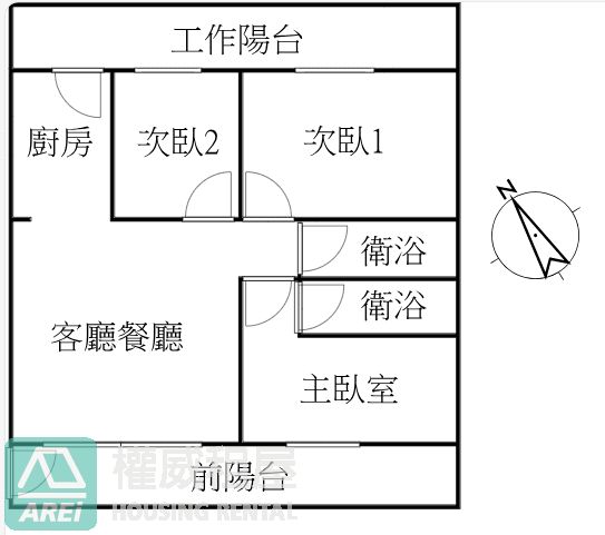 翻新2樓美寓就在市政府附近，等你來擁有！