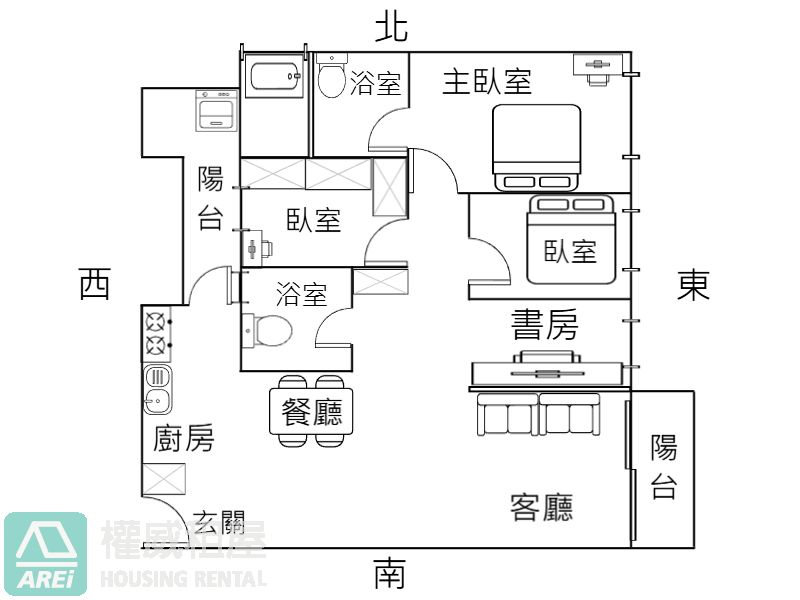 「家」的未來邸家｜高大特區得邑借墨3+1房平車